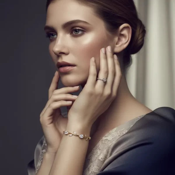 7845 Dainty Vine Bracelet - Athena