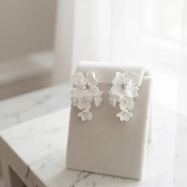 Athena 9329 Statement Divine Earrings on stand