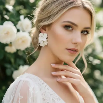 9329 Statement Divine Earrings - Athena