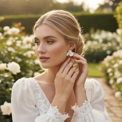 Athena 9418 Divine Flower Earrings