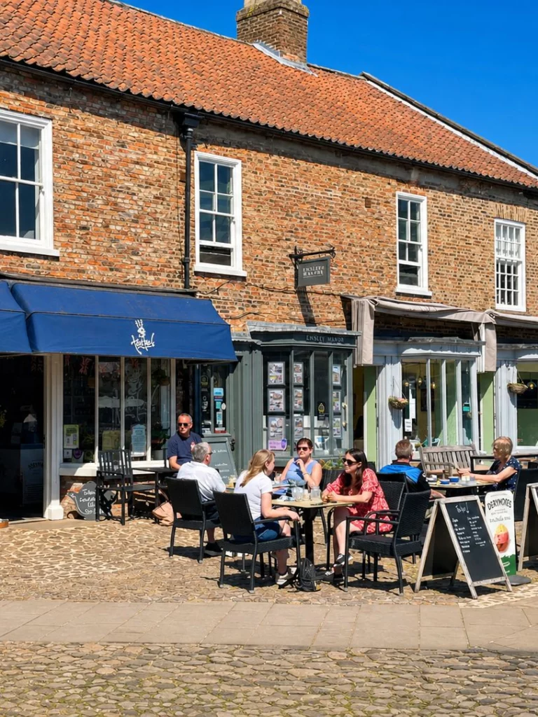 TeaHee and The Fika Room caf&eacute;s in Easingwold, ideal for coffee before or after a bridal appointment