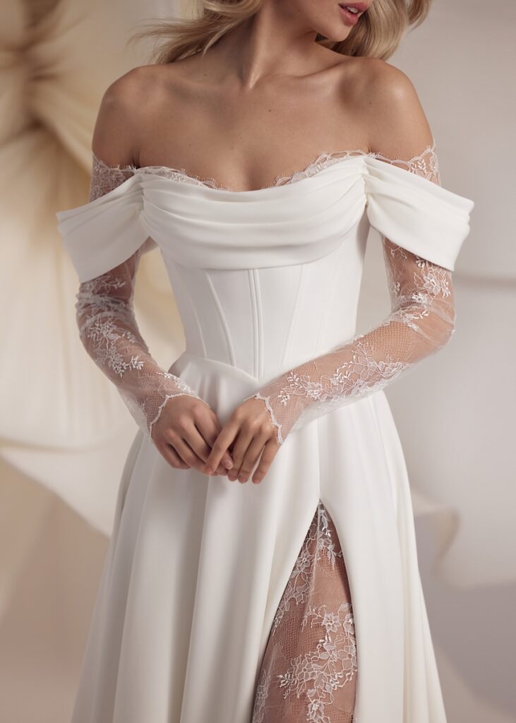 Wedding dress details that help brides recognise their style preferences