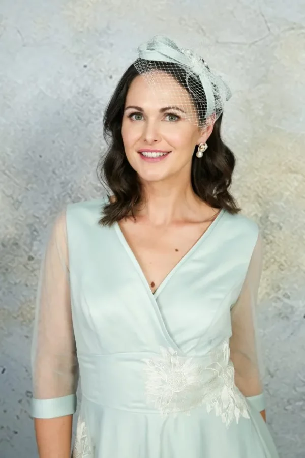 Birdcage Fascinator with Pearl MBF1091 &ndash; Richard Designs