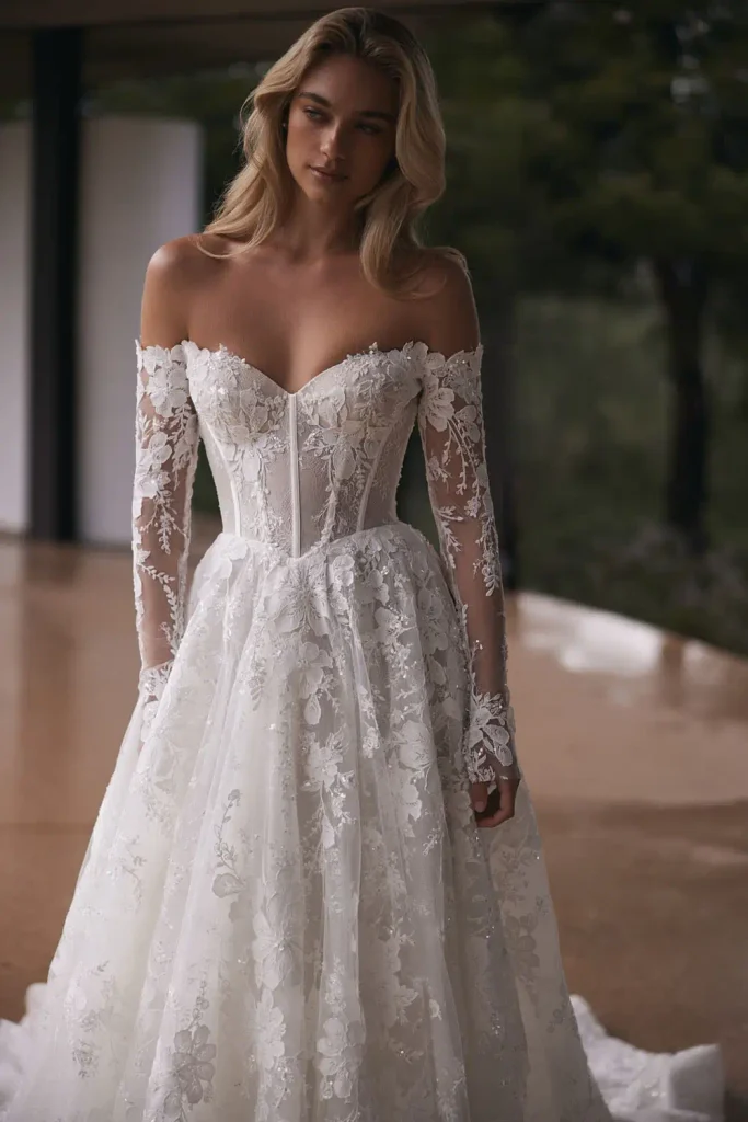 Luxury designer wedding dress at The Bridal Affair