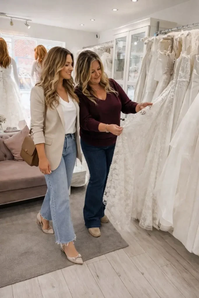 Wedding dresses at The Bridal Affair near York