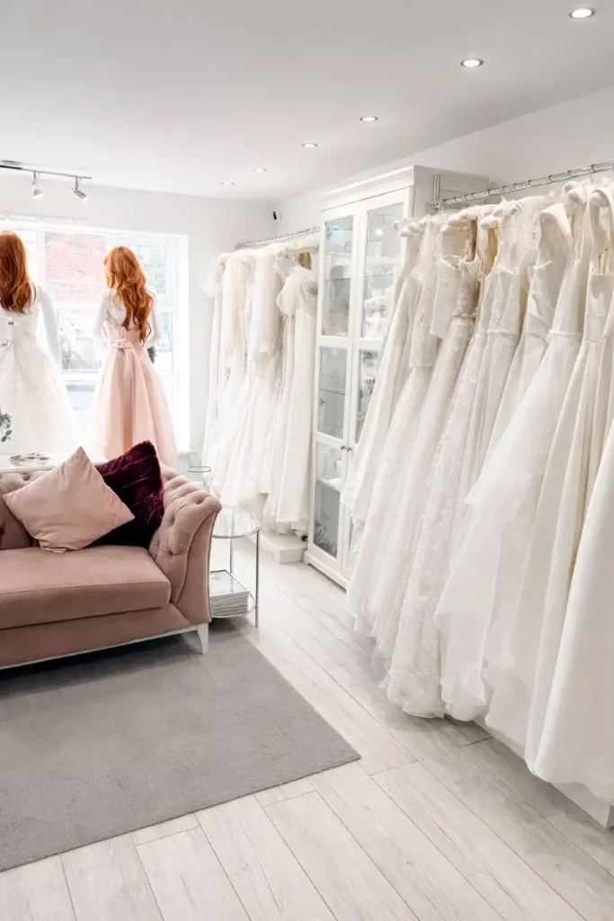 Off-the-Peg wedding dresses at The Bridal Affair near York