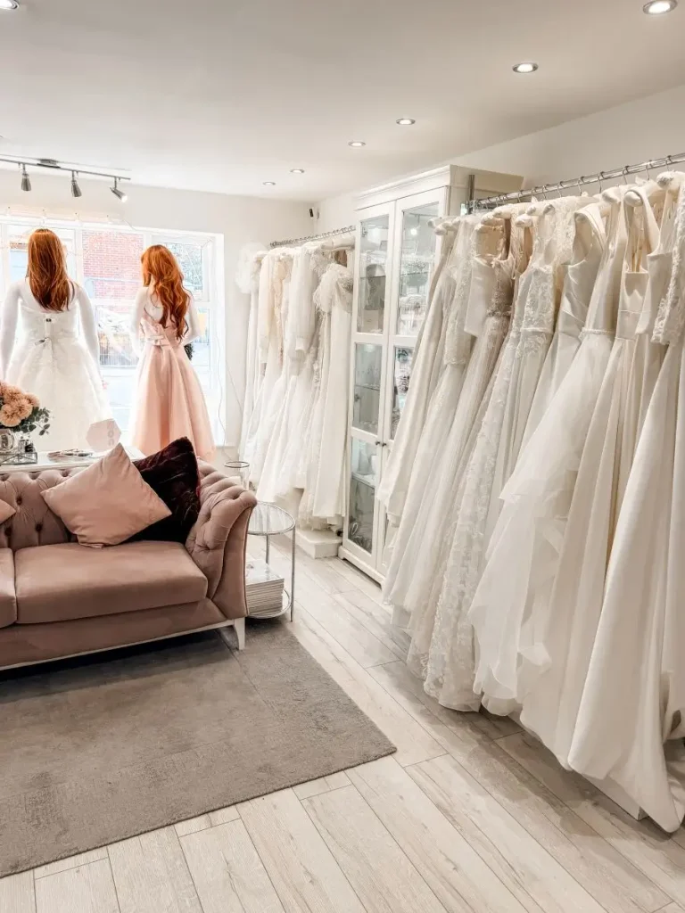 Designer wedding dresses at our Easingwold bridal boutique near York